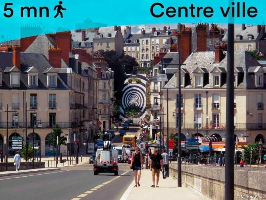 Le Repaire De Blois Hypercentre A 5 Min Chateau Екстер'єр фото
